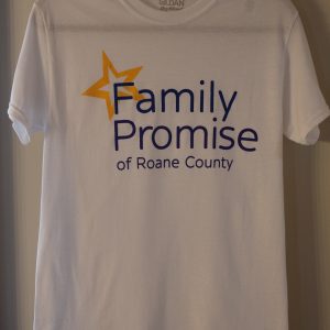 T-Shirt: Family Promise Roane in White