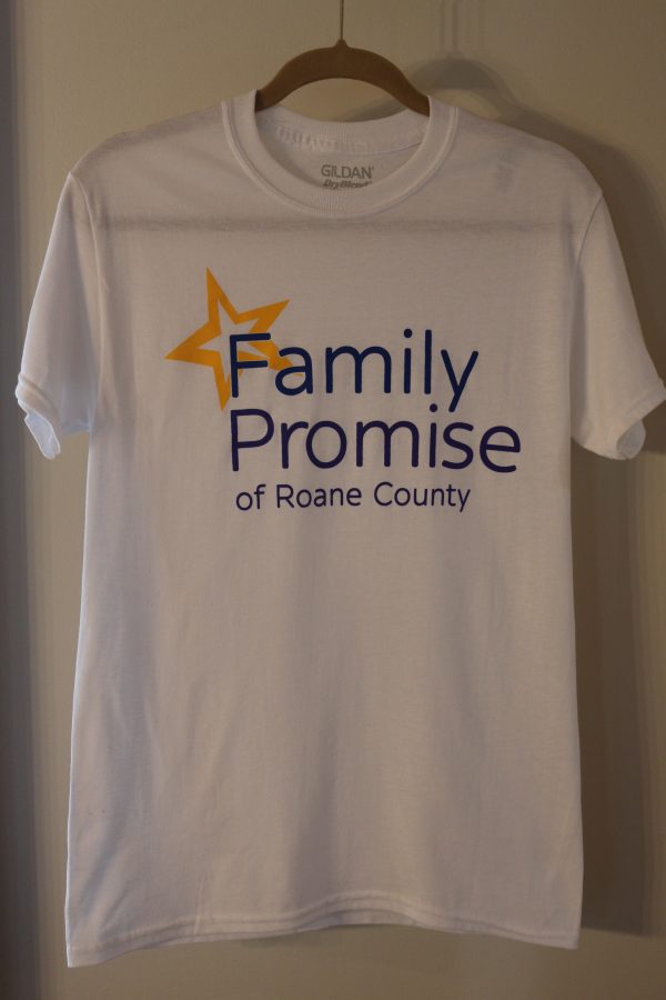 T-Shirt: Family Promise Roane in White