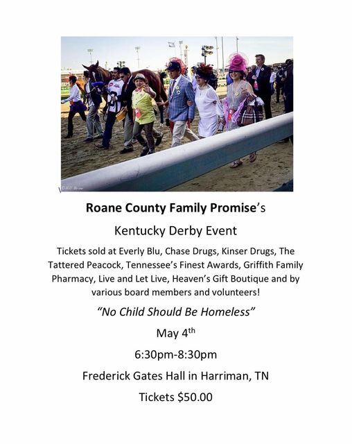 Family Promise of Roane – Kentucky Derby Event